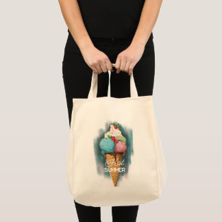 Canvas tas-ijsje tote bag