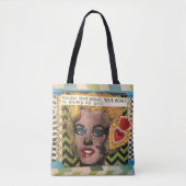 CANVAS TAS - IK DENK DAT GEVOELIGHEID ZAL ZIJN (Voorkant)