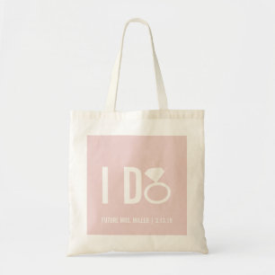 canvas tas - Ik doe de toekomst van mevrouw.