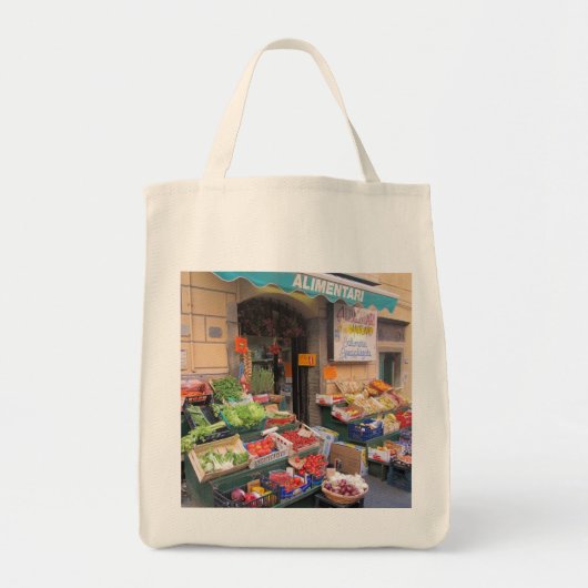 Canvas Tas—Italiaanse markt Tote Bag (Voorkant)