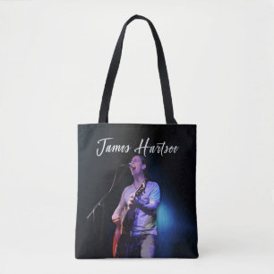 Canvas tas - James Hartsoe zingt