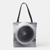 Canvas tas Jet Engine (Achterkant)