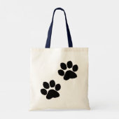 Canvas tas - Kat letter C met naam in Lijst (Achterkant)