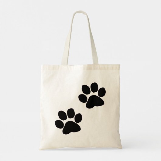 Canvas tas - Kat Letter T met naam in Lijst (Achterkant)