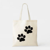 Canvas tas - Kat Letter U met naam in Lijst (Achterkant)