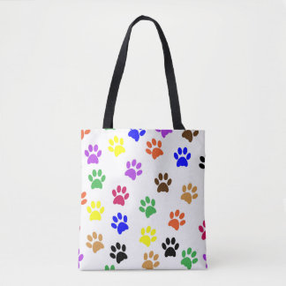canvas tas kattenpoten