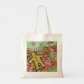 Canvas tas kerstbrood (Voorkant)