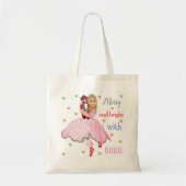 Canvas tas kerstbudget Nutkraker Ballet (Voorkant)