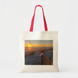 Canvas tas kerststrand