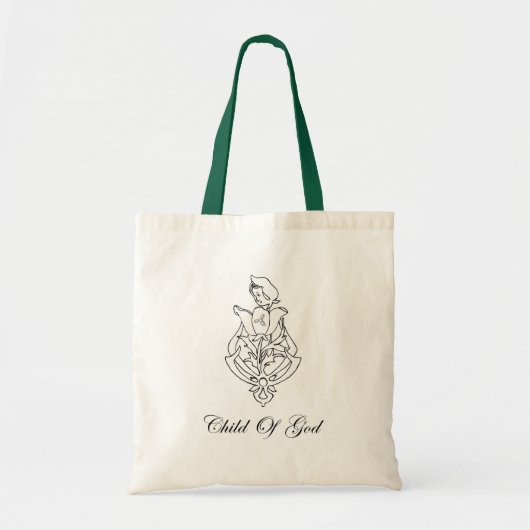 canvas tas "Kind van God" (Voorkant)
