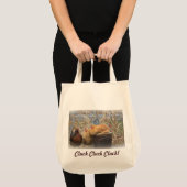 Canvas tas kippen (Voorkant (product))