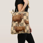 Canvas tas koeien (Dichtbij)