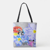 Canvas tas/Ladybug Tote Bag (Achterkant)