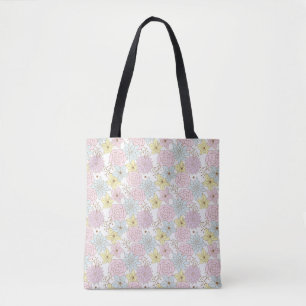 canvas tas lentesbloemen