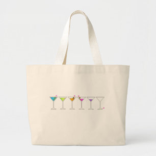 canvas tas - Martinis Going, Going, GONE
