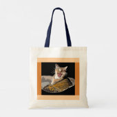 Canvas tas met katten als katten (Achterkant)