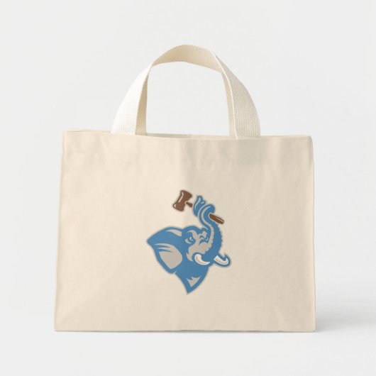 canvas tas met Logo (Voorkant)