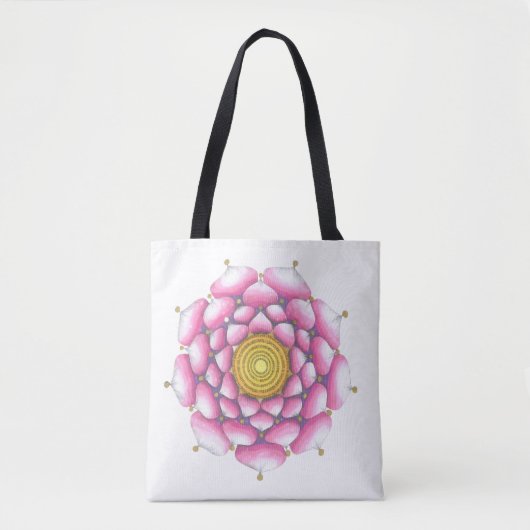 Canvas tas met Mandala Design (Voorkant)