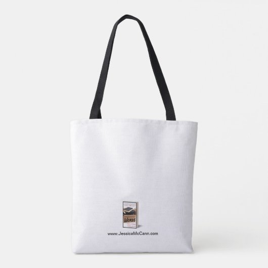 canvas tas met offerte voor boekliefhebbers (Achterkant)