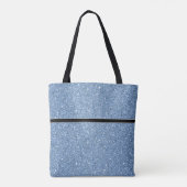Canvas tas met zwarte streep voor dames (Achterkant)