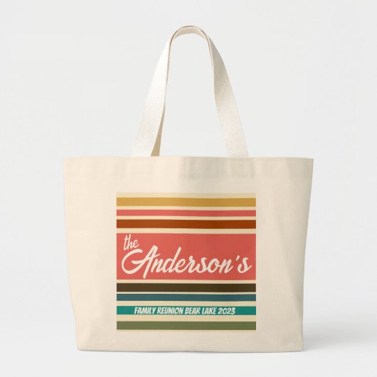 Canvas tas Miami Sherbet Collectie (Voorkant)