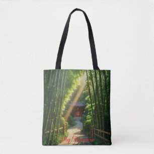 Canvas tas mijn paradijs