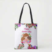 Canvas tas Moederdag (Voorkant)
