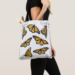 Canvas tas monarchvlinders