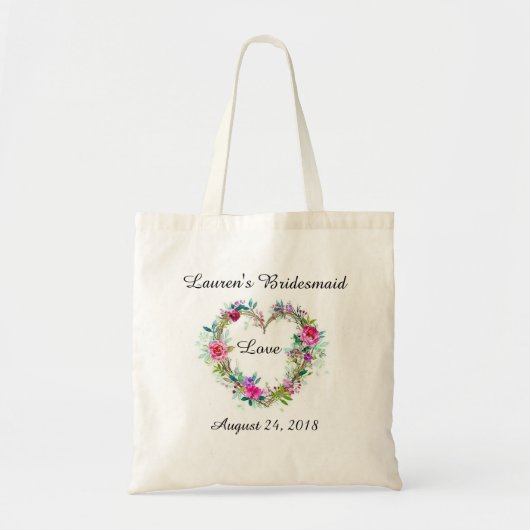 Canvas tas-monogram tote bag (Voorkant)