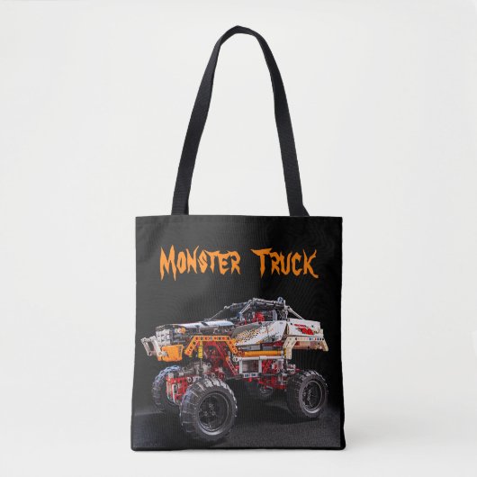 canvas tas monsterwagen (Voorkant)