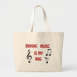 Canvas tas Muziekleraar