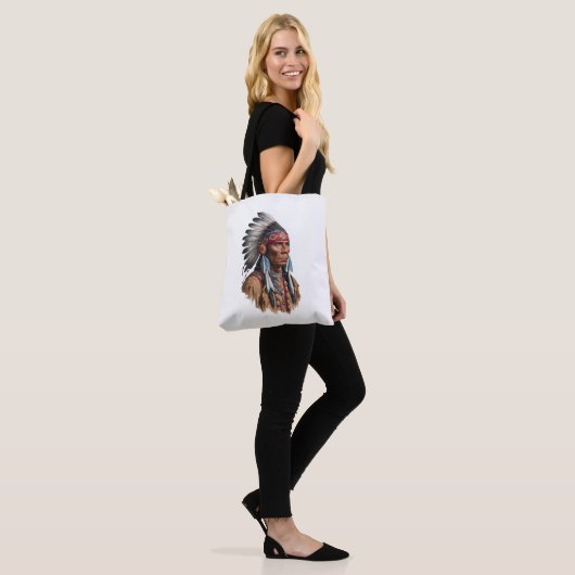 Canvas tas - Native Americans (Op model)