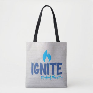 Canvas tas ontsteken