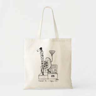 Canvas tas onverwacht object