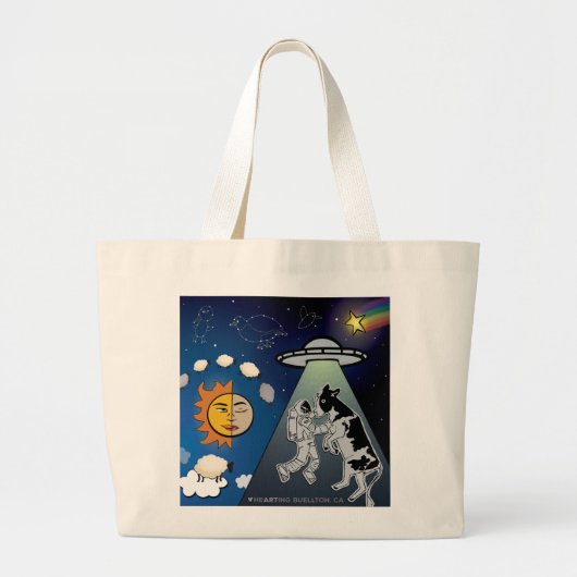 Canvas tas - oplichten (Voorkant)