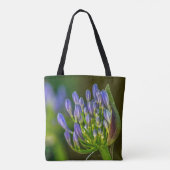 Canvas tas Paarse & zwart (Achterkant)