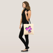  Canvas tas Pansy (Voorkant (model))