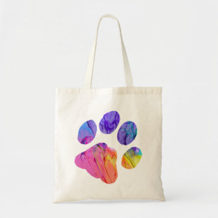 Canvas tas Paw Print