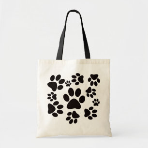 Canvas tas Paw Print