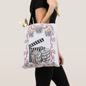 canvas tas popcorn (Dichtbij)