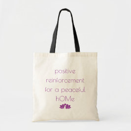 canvas tas "Positieve versterking"