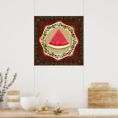 Canvas tas poster (Keuken)