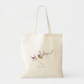 Canvas tas Powell Silhouette Map (Voorkant)