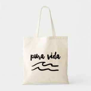 Canvas tas Pura Vida Wave Costa Rica