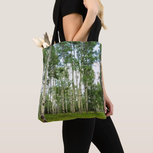 Canvas tas Quaking Aspens (Dichtbij)