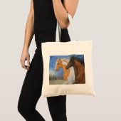 canvas tas "Race Ya Home!" (Voorkant (product))