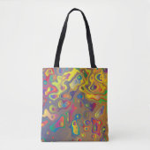 Canvas tas regenboogprisma (Voorkant)