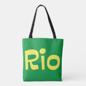 Canvas tas Rio (Achterkant)