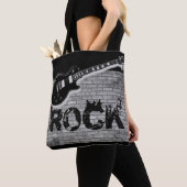 canvas tas, rockmuziek tote bag (Dichtbij)