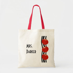 Canvas tas rode appels